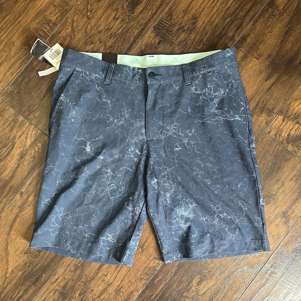 Adidas Aeroready Ultimate 365 Printed Golf Shorts HZ3207 Men’s 33 Blue NWT
